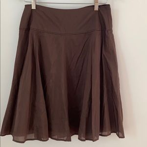 Brown skirt